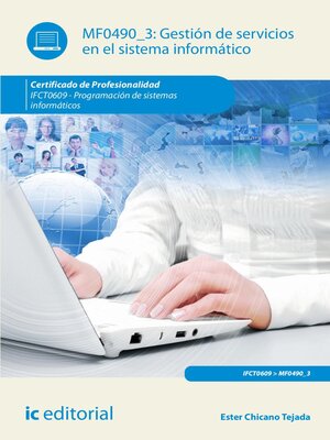 cover image of Gestión de servicios en el sistema informático. IFCT0609
